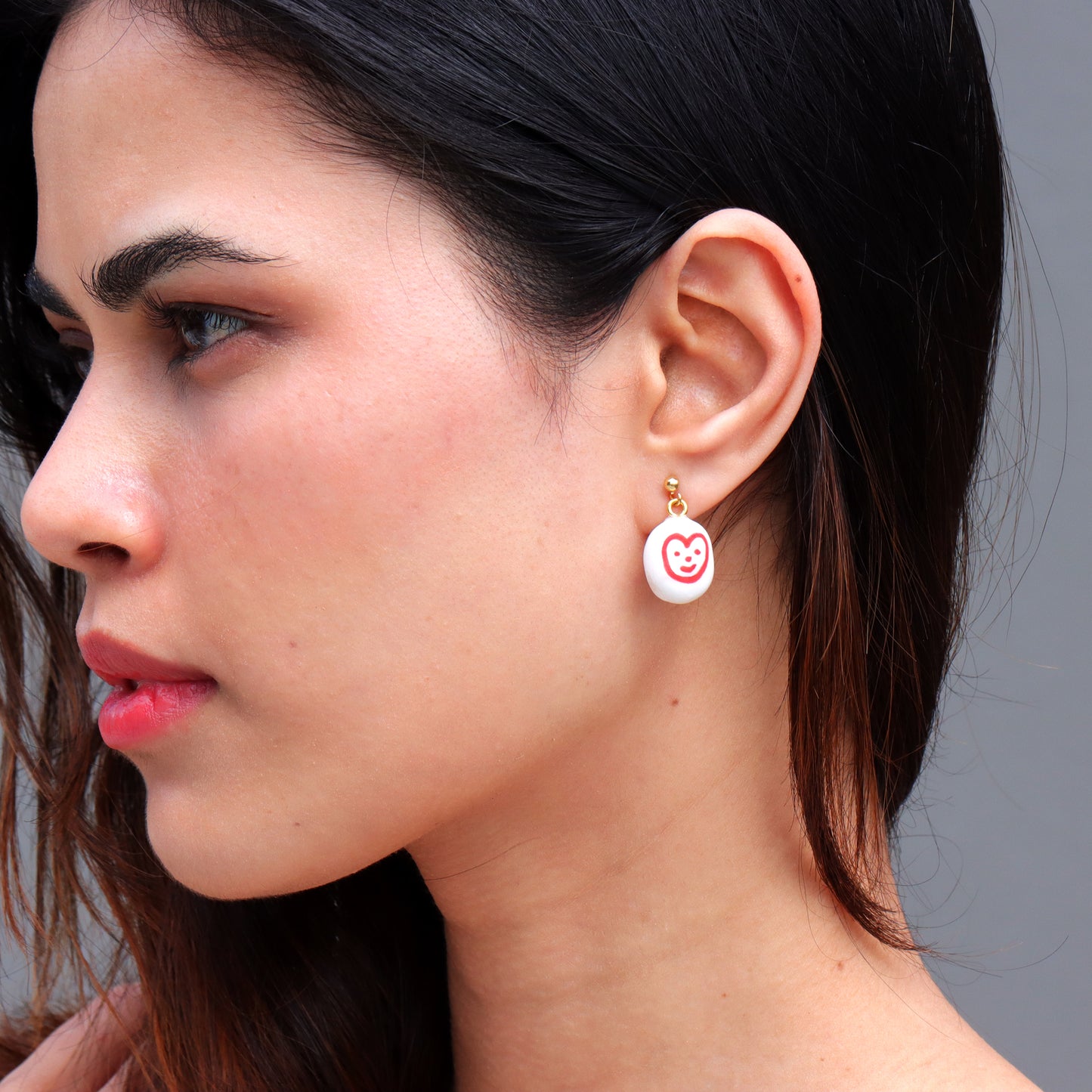 Dainty Happy Heart Dangle