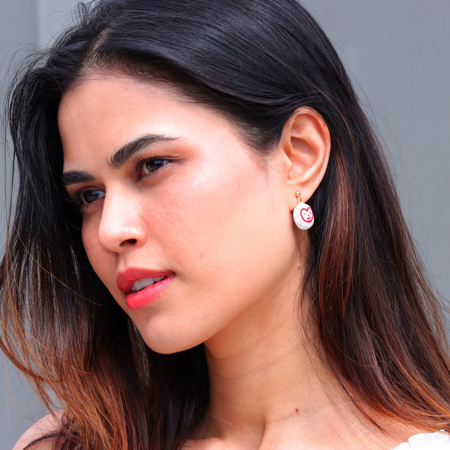 Dainty Happy Heart Dangle