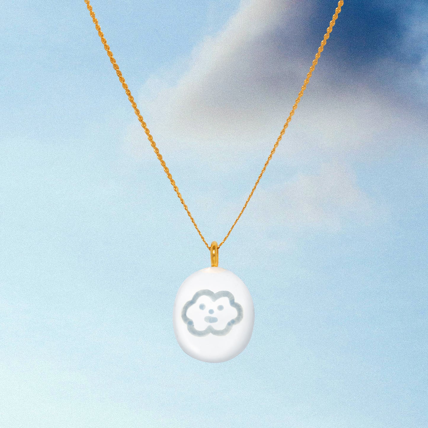 Sad Cloud Necklace