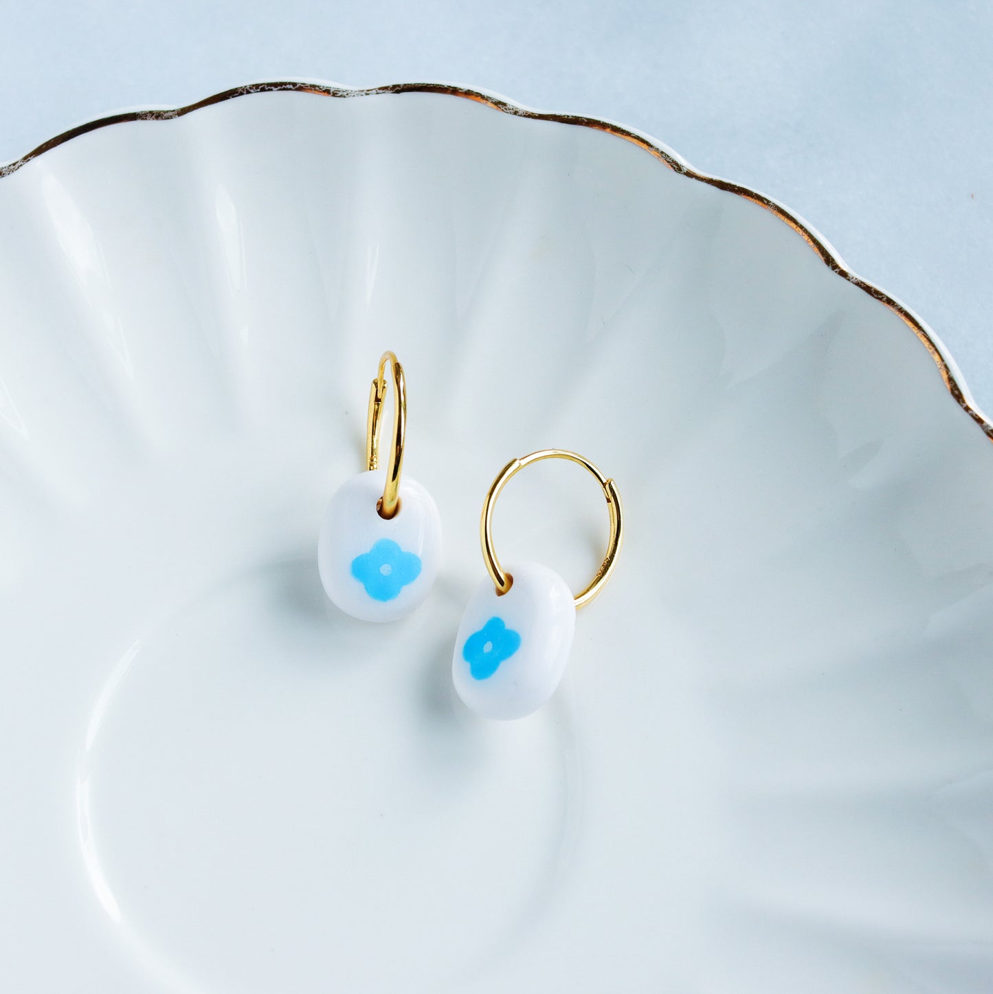Dainty Floral Hoop