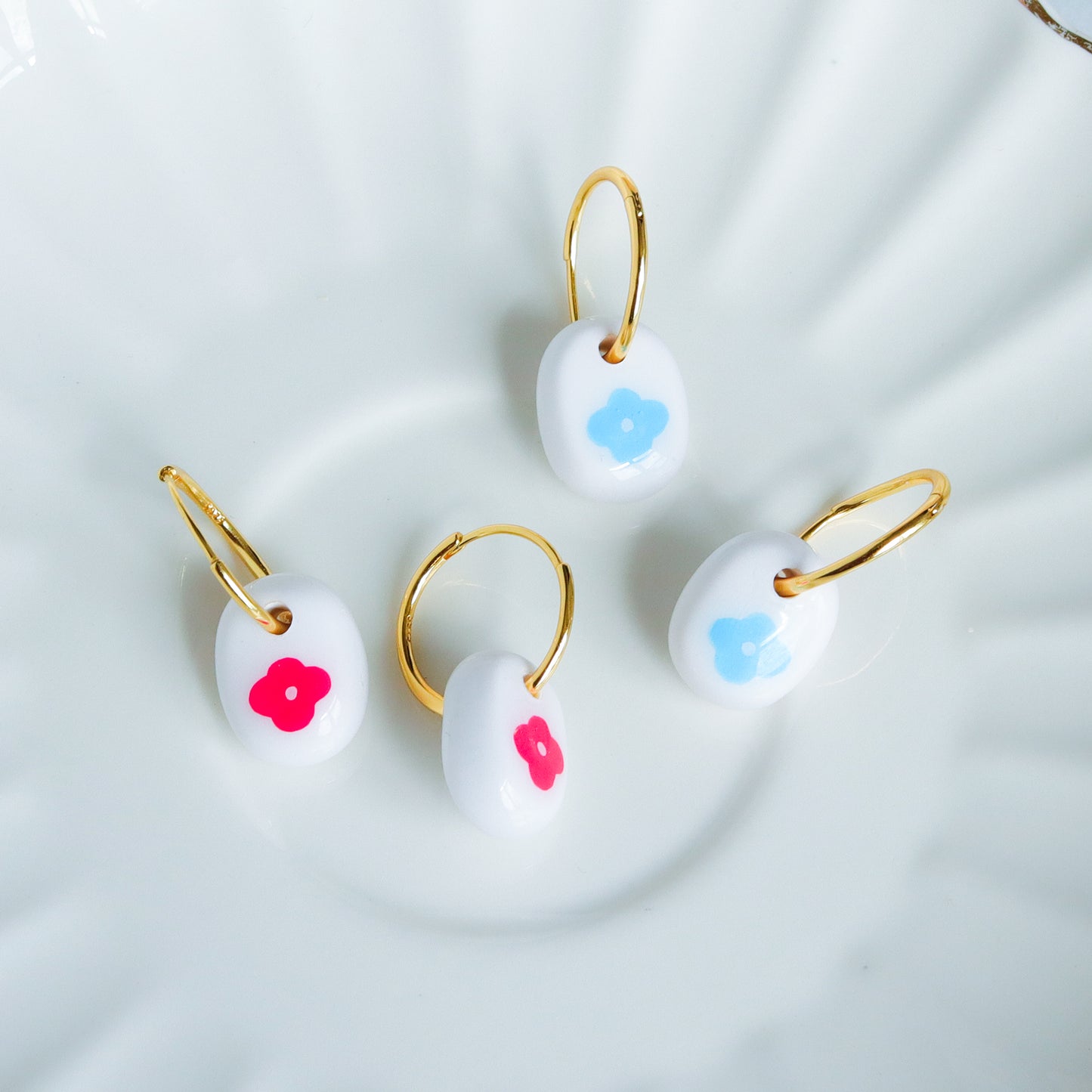 Dainty Floral Hoop