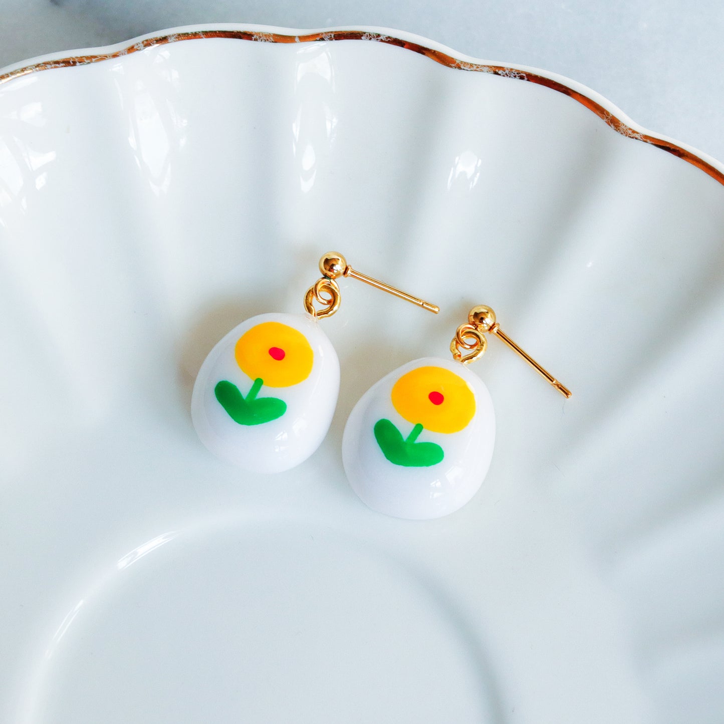 Sunflower Almond Dangle