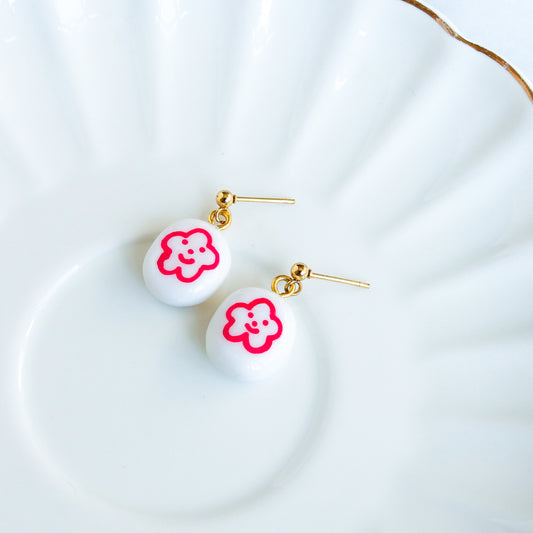 Dainty Happy Floral Dangle